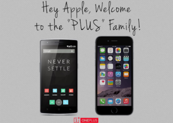 OnePlus One'dan hoşgeldin mesajı