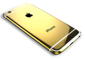 iPhone 6 Plus yeteri kadar pahalı gelmediyse artık 24 ayar altın modeli de var