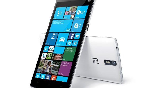 OnePlus One ve Windows Phone