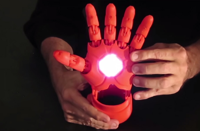 3D Printed IRON MAN Child Prosthetic Hand