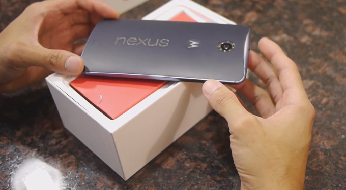 Nexus 6 unboxing