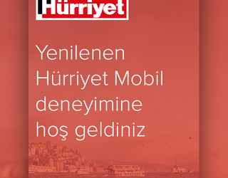 Hürriyet Mobil yenilenen yüzüyle yayında!