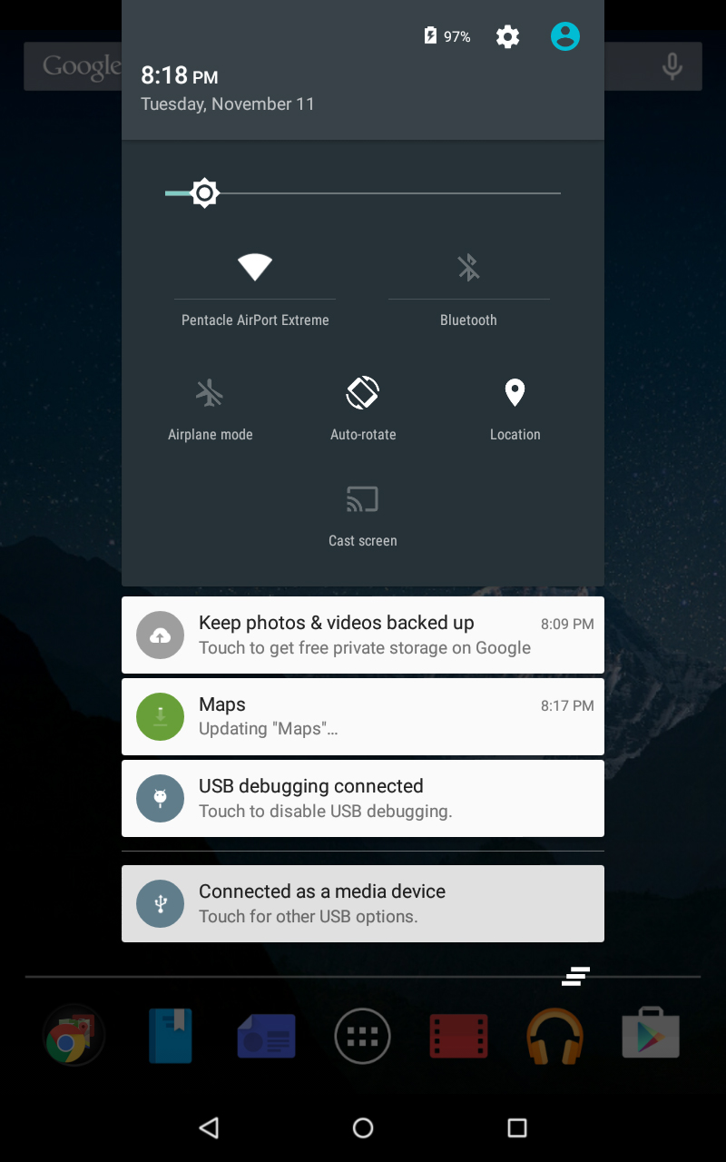 Nexus 7'ye gelen Android Lollipop, işletim sisteminin final sürümü olabilir Nexus 7 - Android Lollipop