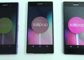 Android 5.0 üzerinde çalışan Xperia Z ailesi