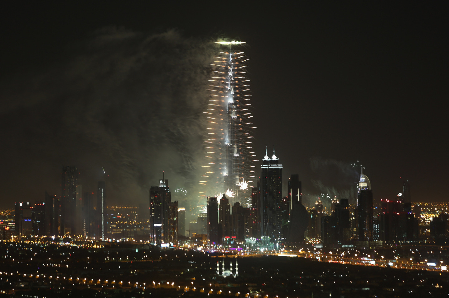 Mideast Emirates New Years Eve