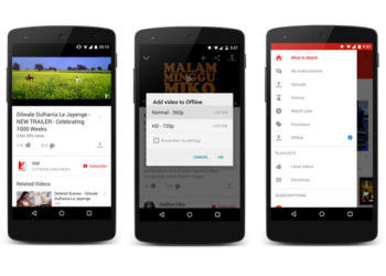 YouTube'un Android sürümüne çevirimdışı video desteği geldi