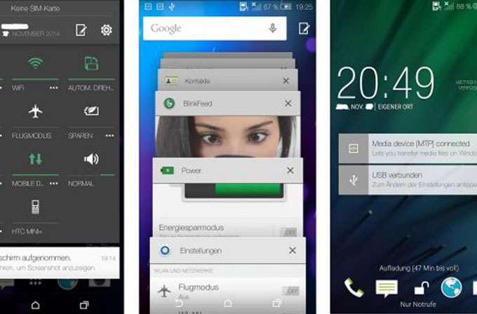 Galeri: Android 5.0 Lollipop güncellemesi sonrası HTC One M8