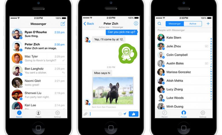 Facebook Messenger’a 2015 makyajı geliyor