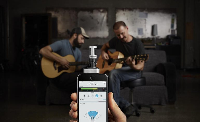 Shure’dan Shure Motiv MV88 ile yarı profesyonel mobil çözüm