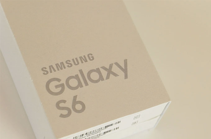 Samsung Galaxy S6 kutu açılışı