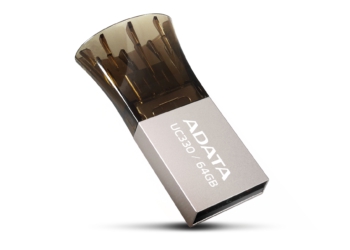 Roket başlıklı, çift girişli USB bellek: UC330 USB