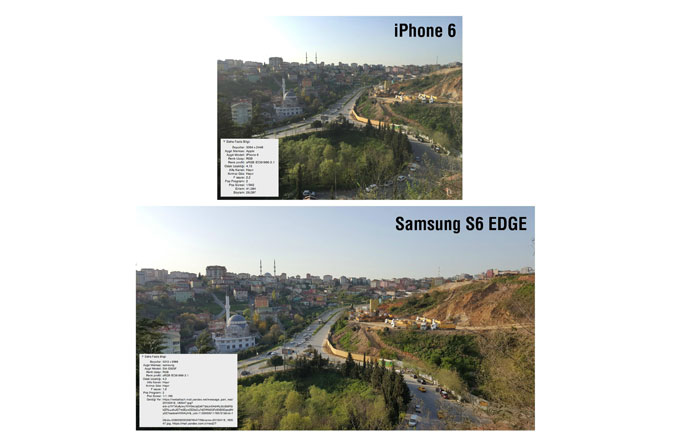 Galaxy S6 Edge ile iPhone 6 kamera kıyaslaması