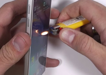 Samsung Galaxy S6'ya çizilme, ateş ve bükme testi yaptılar