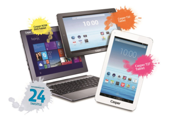 Türk Telekom’dan iş yerlerine ayda 9,90 TL’den başlayan fiyatlarla Casper Tablet