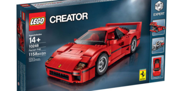 LEGO'nun yeni Ferrari F40 muhteşem görünüyor