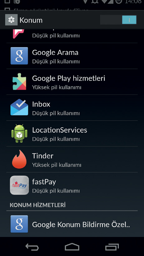 Çalınan telefon 1