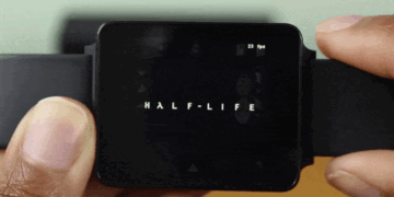 Akıllı saat ile Half-Life çalıştırdılar