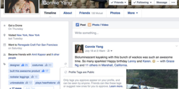 Facebook'a profil tagleri geliyor