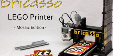 Dünyanın ilk LEGO yazıcısı: Bricasso