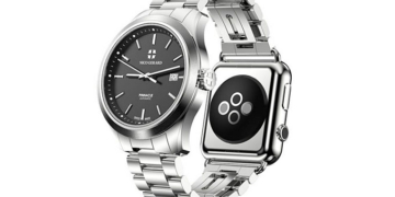 Apple Watch takılabilen mekanik saat
