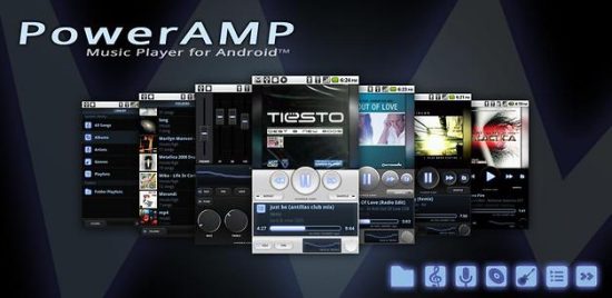 Ekolayzır özellikleri başarılı bir müzik çalar: Poweramp