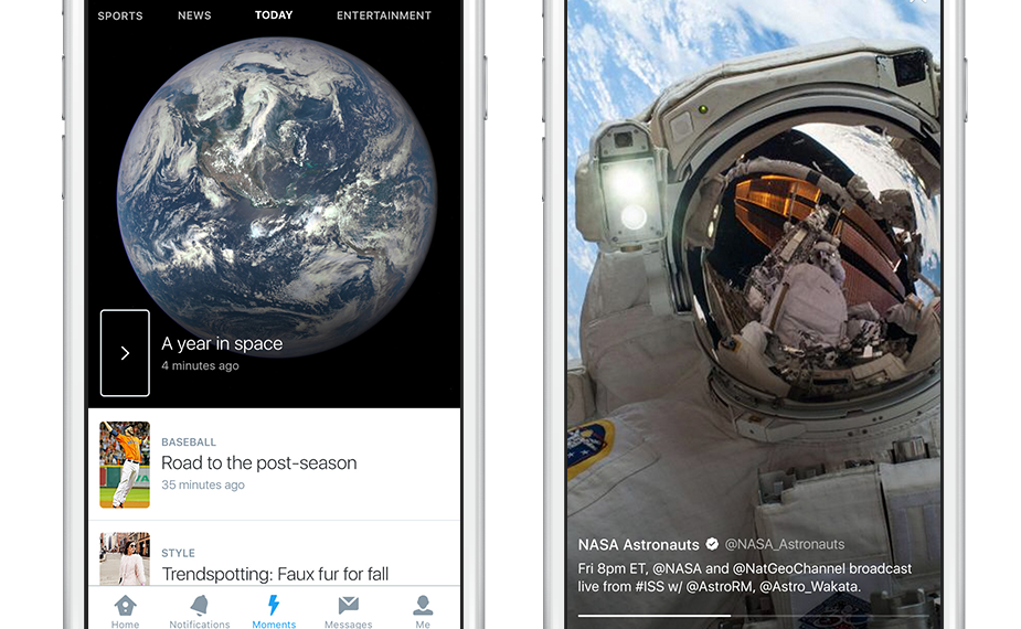 Twitter'dan yepyeni bir özellik: "Anlar" Twitter'dan yepyeni bir özellik: "Anlar"