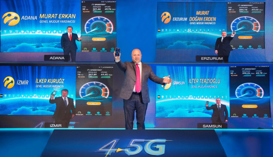 Turkcell-4.5G testi