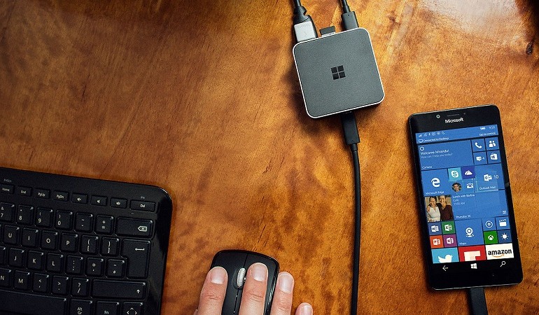 Microsoft Lumia 950 XL ve Display Dock Ofisimize Geldi