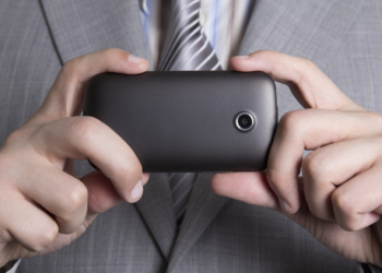 cellphone camera in male hands