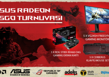AMD ve ASUS Oyunseverleri ASUS Radeon CS:GO Turnuvasına Bekliyor