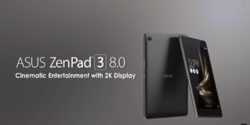 ASUS, 2K Çözünürlüklü ZenPad 3 8.0 Tabletini Tanıttı