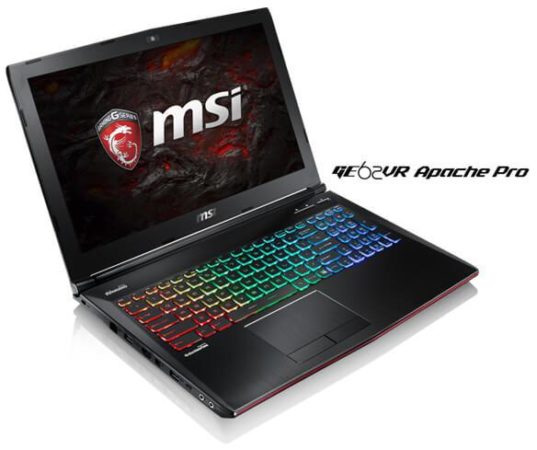 MSI GE62VR Apache Pro