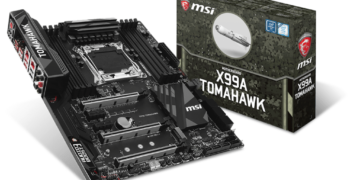 MSI, X99A Yonga Setli Tomahawk Anakartını Duyurdu