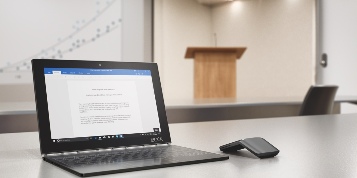 Dünyanın En İnce ve Hafif Tableti: Lenovo Yoga Book