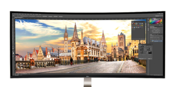 LG, Kavisli Ekrana Sahip 4K Monitörünü Duyurdu