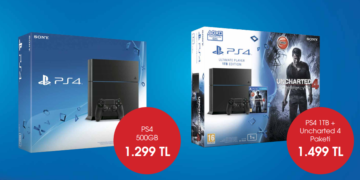 PlayStation 4 Modellerinin Yeni Fiyatları Belli Oldu