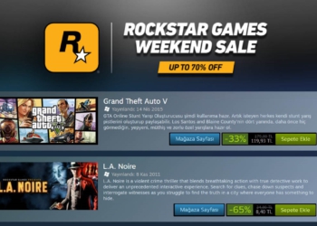 Steam'de Rockstar Oyunları İndirimde!