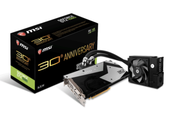 MSI, GeForce GTX 1080 Anniversary Limited Edition Ekran Kartını Duyurdu