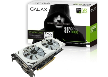 GALAX GeForce GTX 1060 6GB EXOC White Edition Ekran Kartını Duyurdu