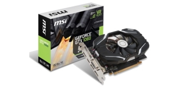 MSI Tek Fanlı GeForce GTX 1060 6G OC Ekran Kartını Duyurdu
