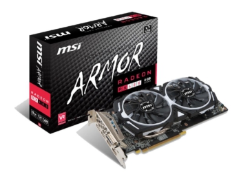 MSI, Radeon RX 480 Armor Ekran Kartını Duyurdu