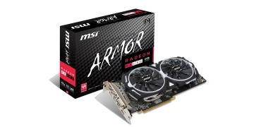 MSI, Radeon RX 480 Armor Ekran Kartını Duyurdu