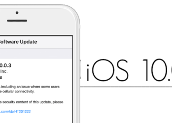 iOS 10.0.3 Yayınlandı