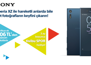 Sony Xperia XZ, Türk Telekom Mağazaları’nda!