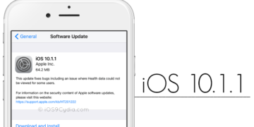 iOS 10.1.1 Yayınlandı