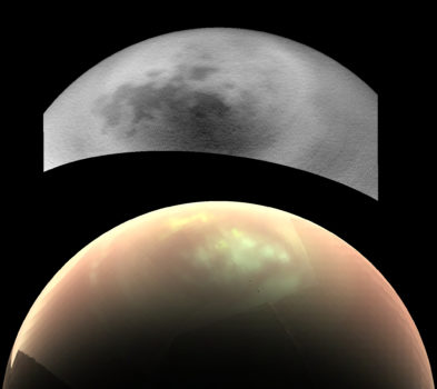 Cassini, Titan'da İlginç Bulutlar Fotoğraflamayı Başardı