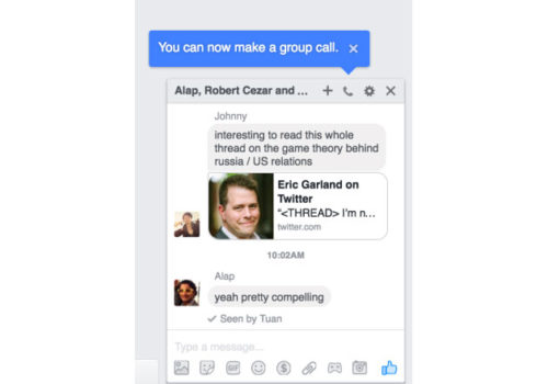 Facebook Toplu Sesli Konuşma Özelliğini Test Ediyor