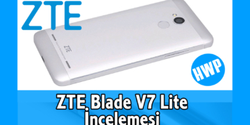 zte blade v7 lite inceleme video