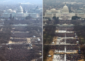 CNN, Trump'ın Başkanlık Töreninden Gigapiksellik Fotoğraf Yayınladı