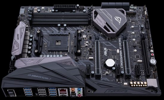 ASUS ROG CROSSHAIR VI HERO AM4 Ana kart motherboard